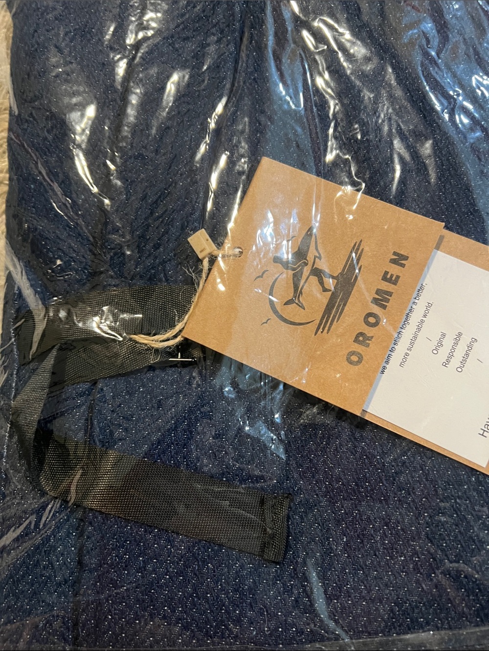 Oromen Indigo Kimono Haori - Picture 10 of 10
